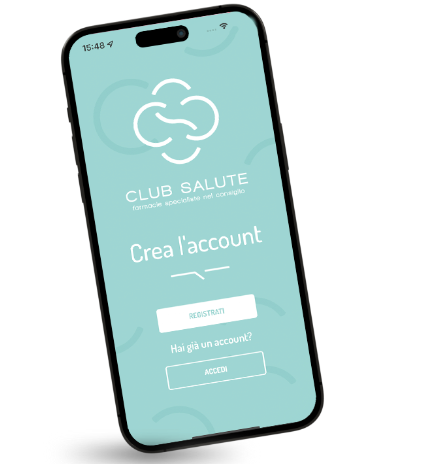 App Club Salute - Il tuo compagno digitale per un benessere personalizzato.
